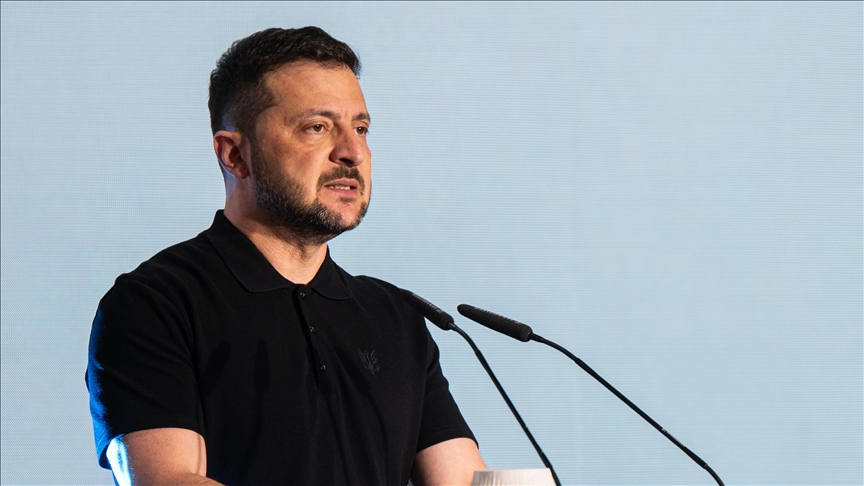 Ukrayna Devlet Başkanı Volodimir Zelenskiy, Rusya Devlet Başkanı Vladimir Putin'in