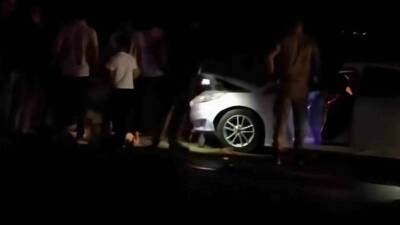 Van’ın Erciş ilçesinde otomobilin koyun sürüsüne çarpması sonucu 8 koyun