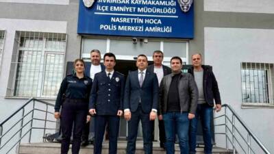 Eskişehir AK Parti Sivrihisar İlçe Başkanı Mehmet Potoğlu ve beraberindeki