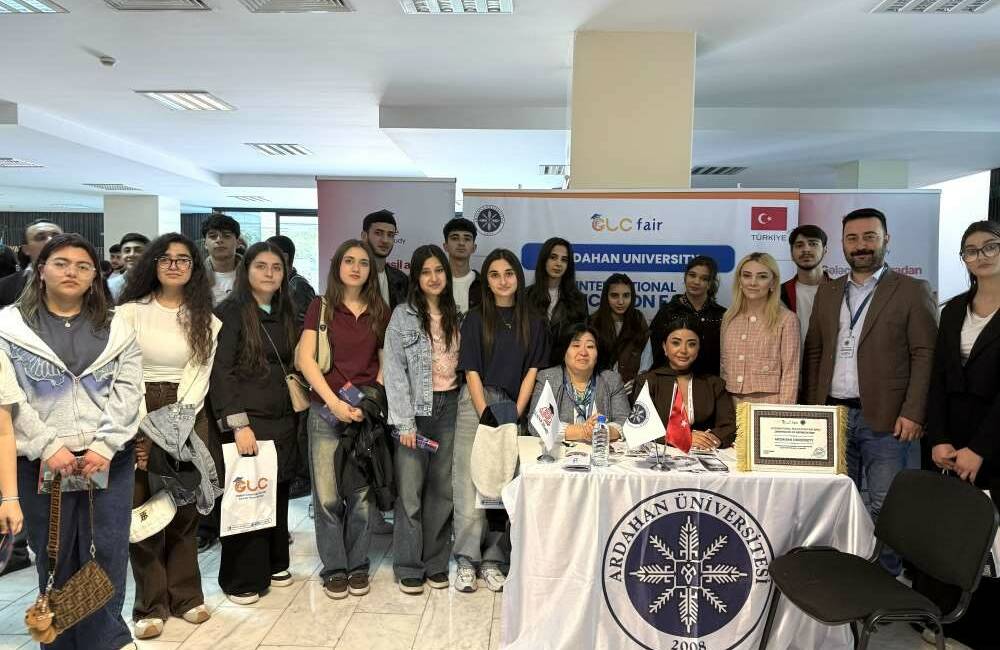 Ardahan Üniversitesi, uluslararasılaşma hedefleri doğrultusunda Azerbaycan’da önemli bir tanıtım ve