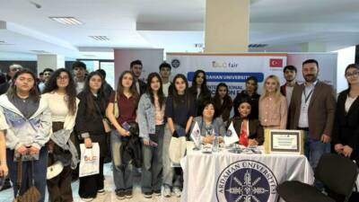 Ardahan Üniversitesi, uluslararasılaşma hedefleri doğrultusunda Azerbaycan’da önemli bir tanıtım ve
