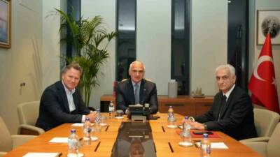 Kültür ve Turizm Bakanı Mehmet Nuri Ersoy, Avrupa’nın önde gelen