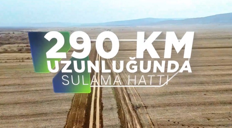 Tarım ve Orman Bakanı İbrahim Yumaklı, Koyunbaba Barajı Sulaması’nda çalışmaların