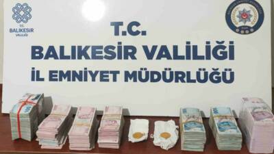 Balıkesir’in Bandırma ilçesinde, sahte altın bozdurarak haksız kazanç elde eden