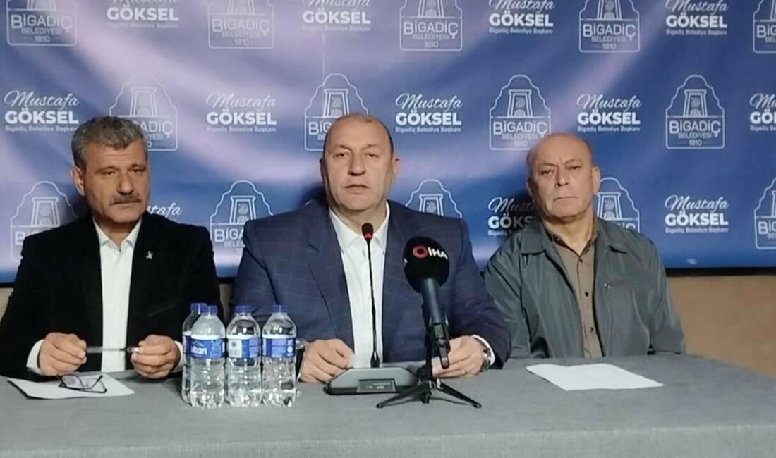 Bigadiç Belediye Başkanı Mustafa Göksel, görevdeki 2 yılını değerlendirerek ilçede