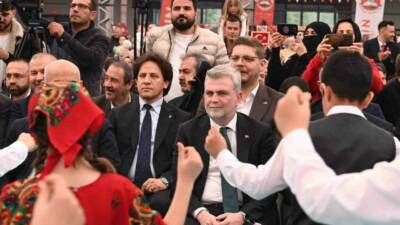 Andırın Belediyesi tarafından düzenlenen Geleneksel Tirşik Festivali’ne katılan Başkan Görgel,