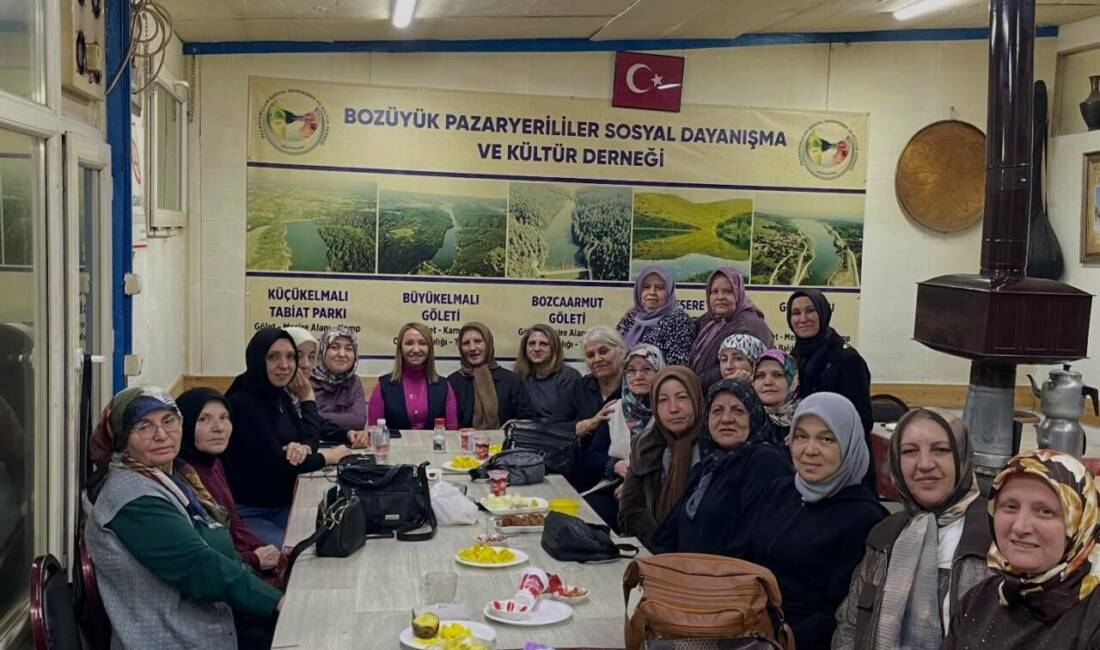 Bilecik’in Pazaryeri ilçesinde Pazaryeri Belediye Başkanı Zekiye Tekin, “Kadın dayanışmasıyla