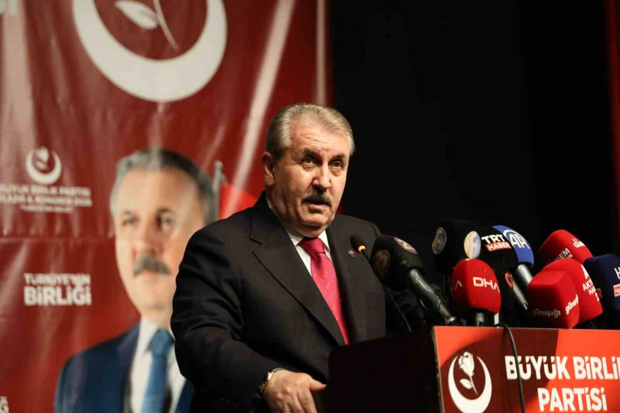 Büyük Birlik Partisi (BBP) Genel Başkanı Mustafa Destici, “Biz Türkiye