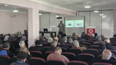 Konya’nın Beyşehir ilçesinde, kutsal topraklara gitmeye hazırlanan hacı adaylarına yönelik