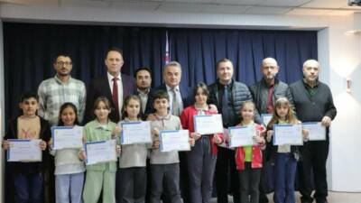 Bilecik’in Bozüyük ilçesinde ‘Maarifin Kalbinde Ramazan’ etkinliği kapsamında düzenlenen yarışmada