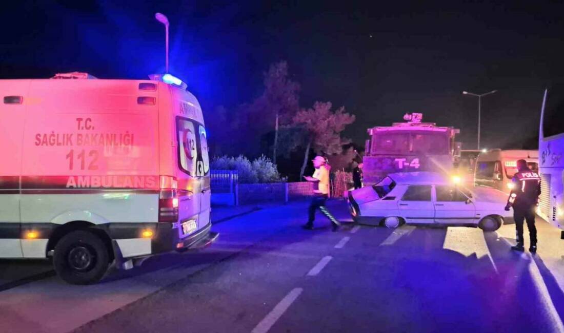 Muğla’nın Bodrum ilçesinde TOMA’nın otomobile çarptığı trafik kazasında 5 kişi