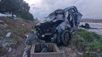 Çorum’un Alaca ilçesinde aynı yolda art arda meydana gelen iki