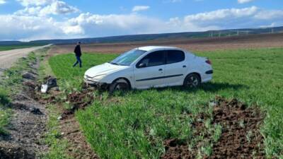 Çorum’un Alaca ilçesinde otomobilin devrilmesi neticesinde meydana gelen kazada 1
