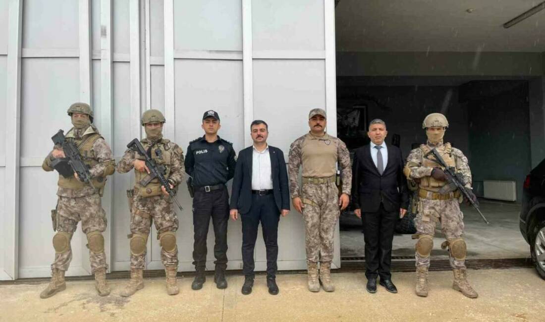 Diyarbakır’da Dicle Kaymakamı Mustafa Atış, 10 Nisan Polis Haftası ve