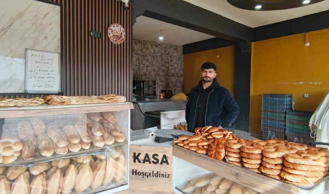 Ağrı’nın Diyadin ilçesinde faaliyet gösteren bir fırın, örnek bir sosyal