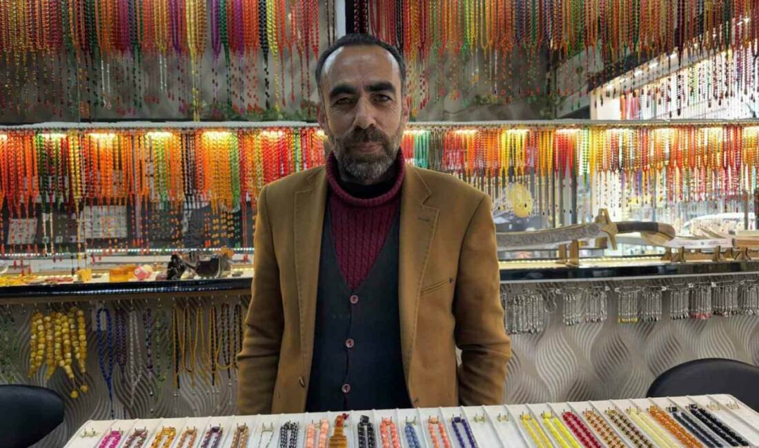 Diyarbakır’ın Çermik ilçesinde üretilen tespihler, Türkiye’nin 81 ilinin yanı sıra