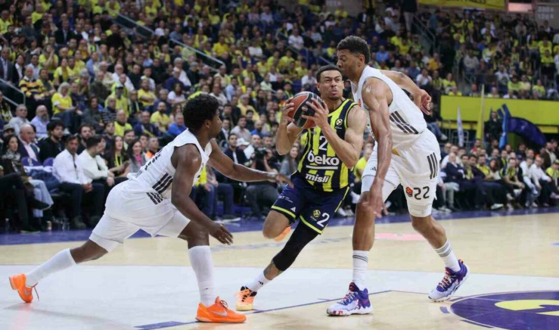 Euroleague’in 37. haftasında Fenerbahçe, Real Madrid’e mağlup olmasına rağmen sezonun