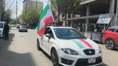 Iğdır’da yaklaşık 500 araçlık konvoy oluşturularak İsrail Başbakanı Binyamin Netanyahu’nun