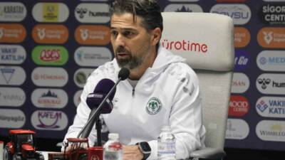Konyaspor Teknik Direktörü İlhan Palut, Fatih Karagümrük karşısında çok önemli