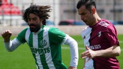 İşitme Engelliler Futbol Süper Ligi C Grubu müsabakasında Ankara İESK,