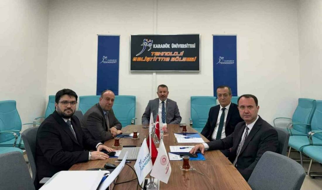 Karabük Teknokent Yönetim Kurulu mart ayı toplantısı Fatih Kırışık başkanlığında