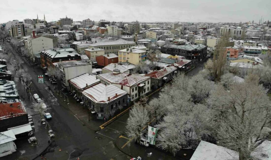 Kars’ta etkili olan kar yağışı ve soğuk hava nisan ayında