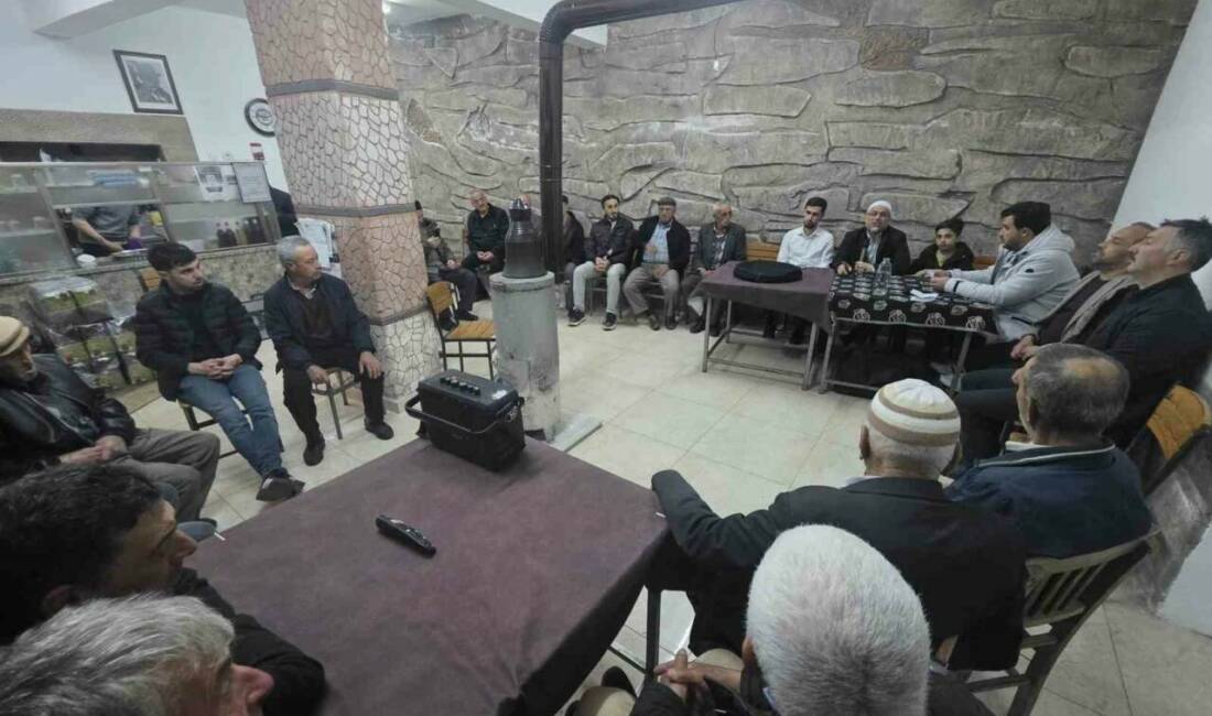 Aydın’ın Köşk ilçesinde Müftülük tarafından hayata geçirilen “Kahvehane Sohbetleri” projesi