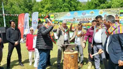 Muğla’nın Köyceğiz ilçesinde kaymakamlık tarafından organize edilen baharın gelişi, birlik