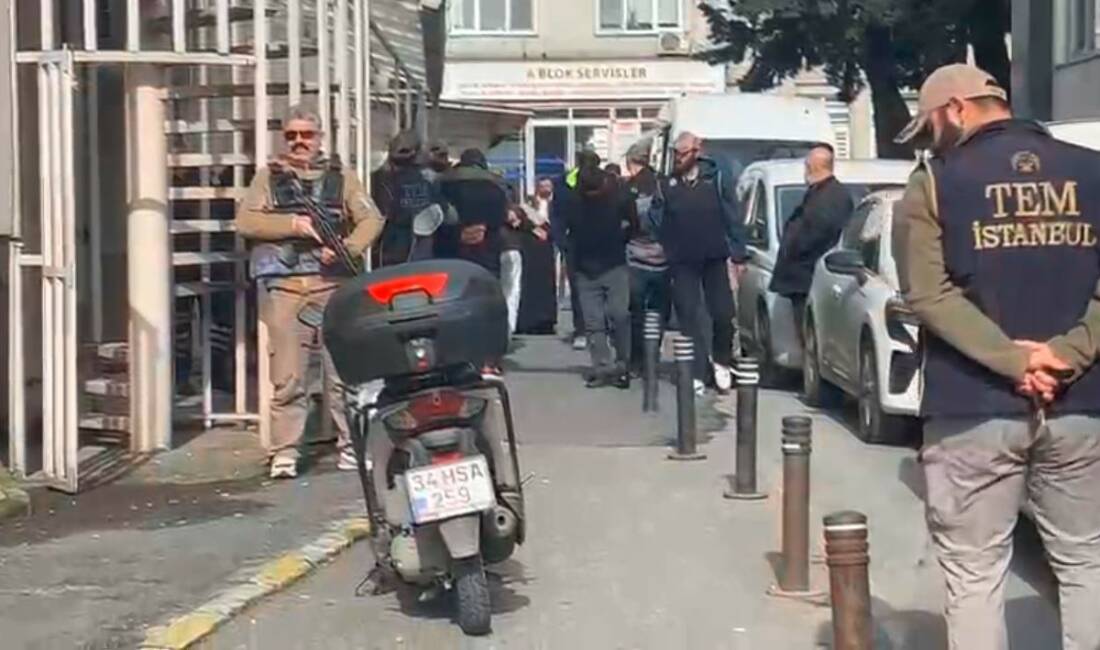 Beşiktaş Levent’te yaşanan silahlı saldırıyla ilgili gözaltına alınan 17 şüpheliden