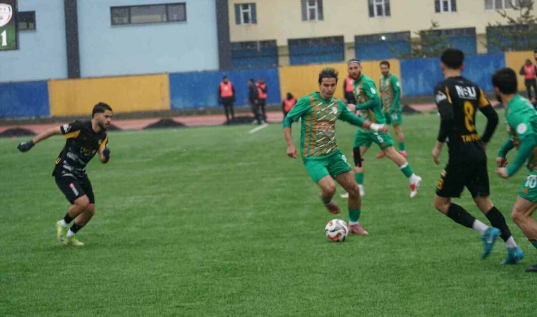 Malatya Yeşilyurtspor, deplasmanda karşılaştığı Ağrı 1970 Spor Kulübü’nü 1-0 mağlup