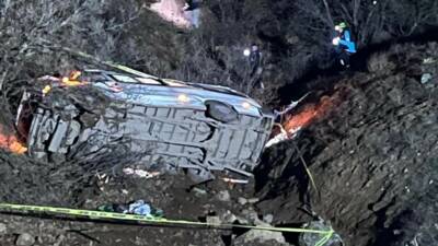 Malatya’da kontrolden çıkan işçi servisinin şarampole yuvarlandığı kazada 2 kişi