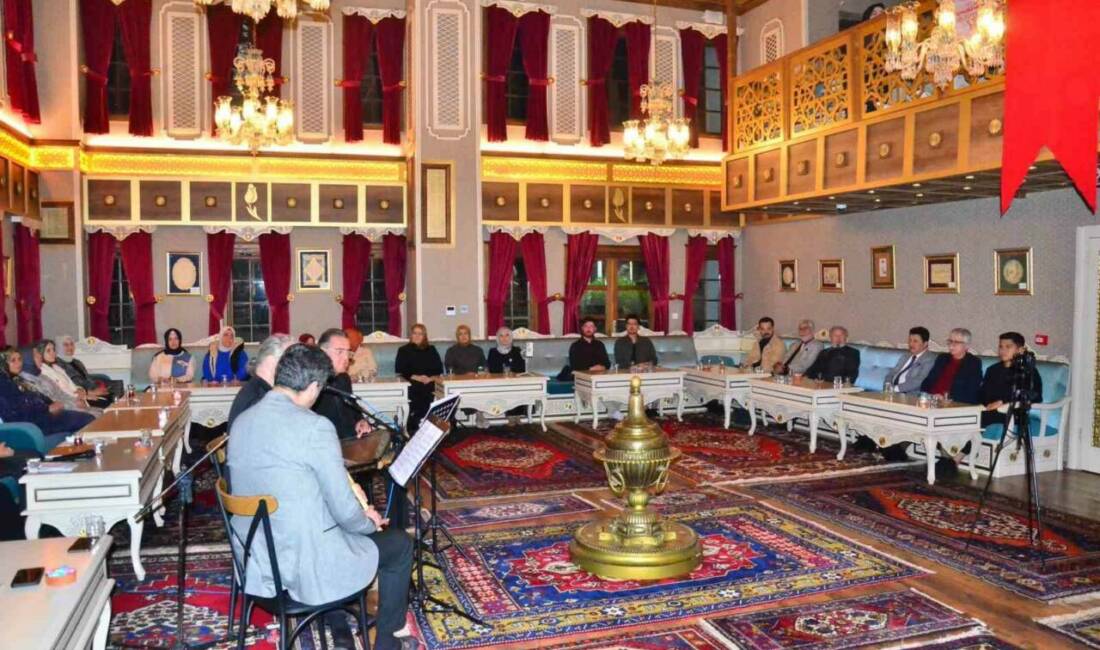 Manisa’nın Şehzadeler ilçesinde faaliyet gösteren Musaffa Türk Tasavvuf Musikisi Topluluğu,