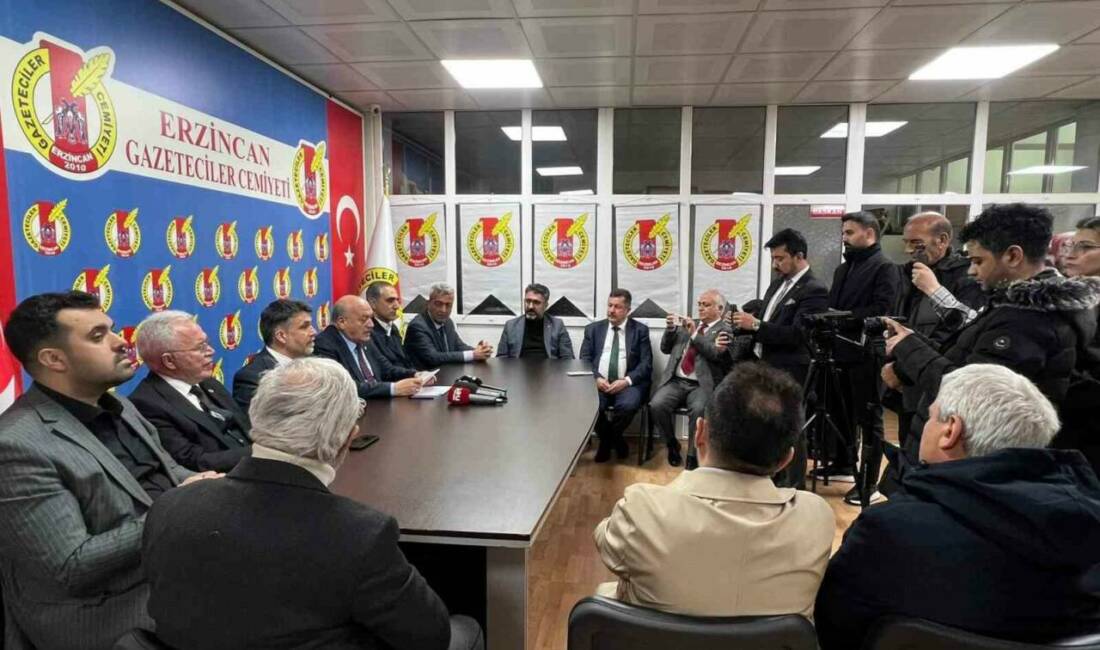 AK Parti Erzincan Milletvekili Süleyman Karaman, Erzincan Gazeteciler Cemiyetini (EGC)