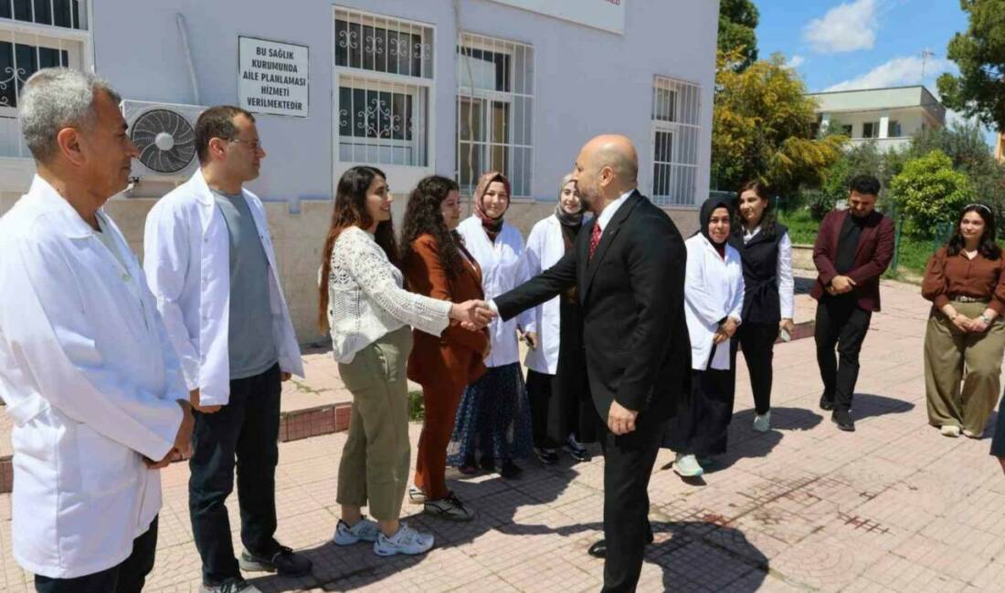 Adana İl Sağlık Müdürü Uzm. Dr. Halil Nacar, Karataş’ta yeni