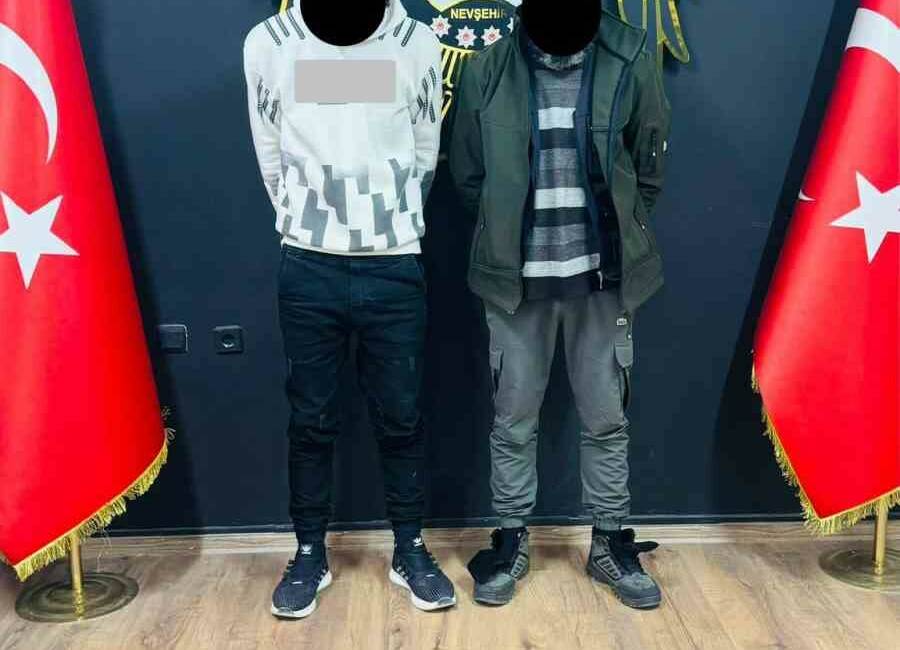 Nevşehir’de terör örgütü DEAŞ’a yönelik düzenlenen operasyonda gözaltına alınan 2