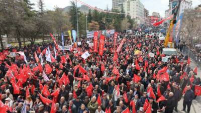 Cumhuriyet Halk Partisi (CHP) Genel Başkanı Özgür Özel’in Nevşehir’de düzenlediği