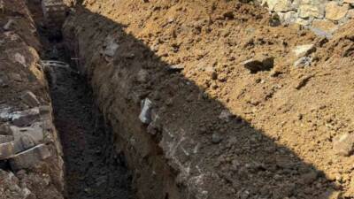 Amasya’nın Saraycık köyünde yürütülen su ve kanalizasyon hattı yenileme çalışmaları