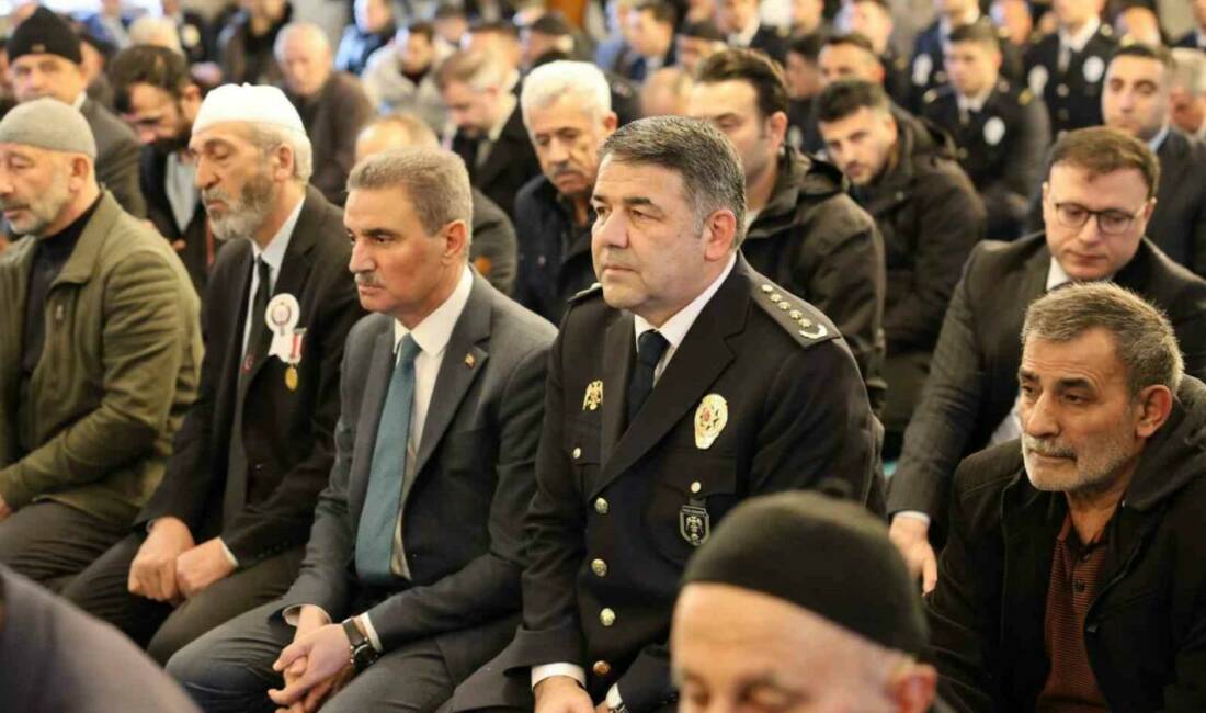 Türk Polis Teşkilatının 181. kuruluş yıl dönümü münasebetiyle Lalapaşa Camii’nde