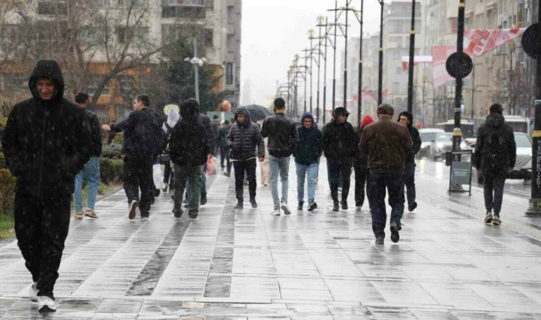 Sivas’ta mevsim normallerinin altında seyreden hava sıcaklıklarıyla birlikte Nisan ayında