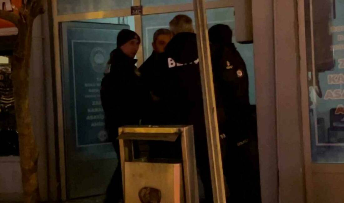 Bolu’da sokak ortasında karısıyla kavga eden ve alkollü olduğu iddia