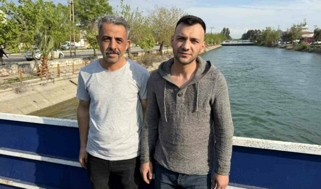 Adana’da dengesini kaybederek sulama kanalına düşen ve boğulma tehlikesi geçiren
