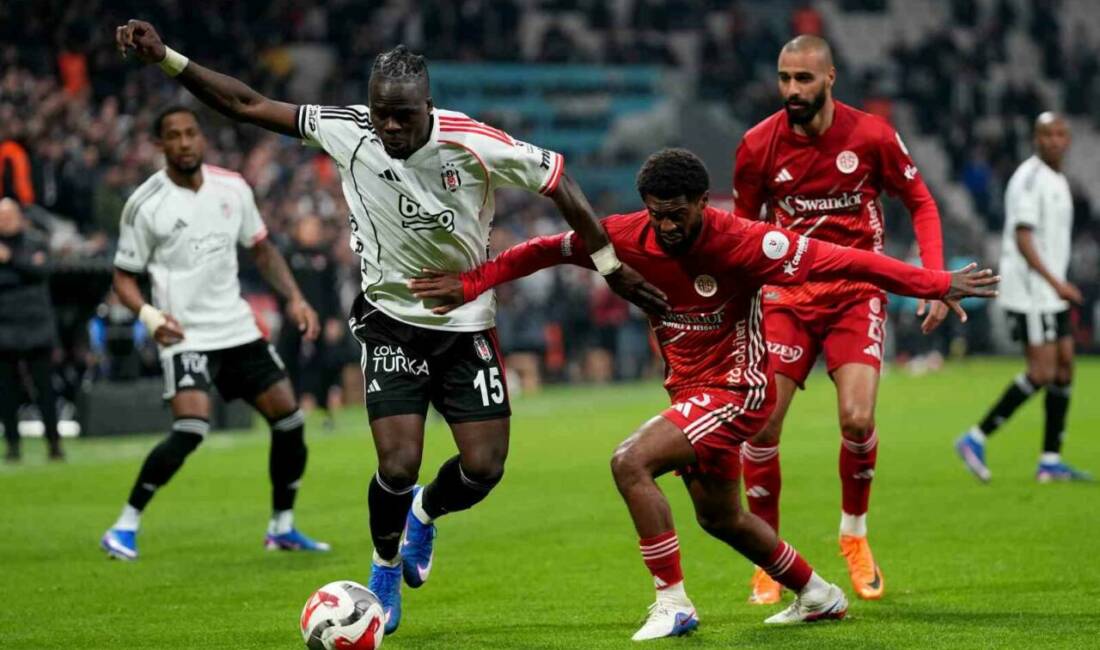 Trendyol Süper Lig’in 29. haftasında Beşiktaş, sahasında karşılaştığı Antalyaspor’u 4-2