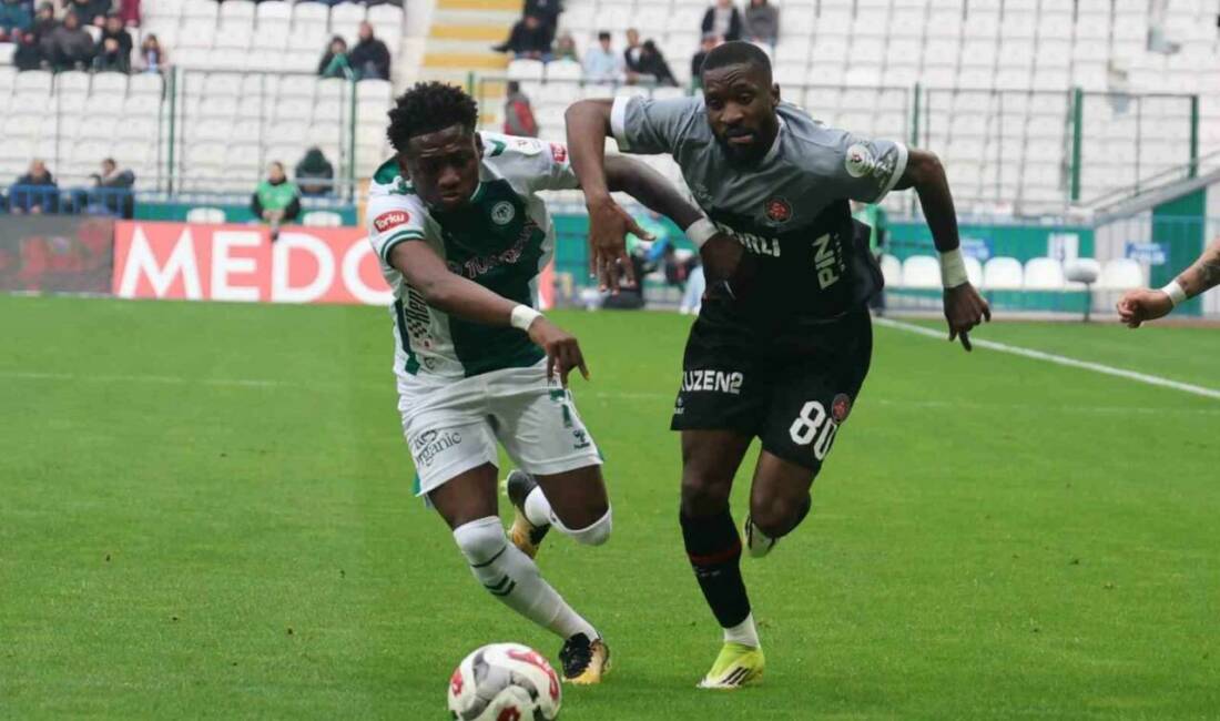 Trendyol Süper Lig’in 29. haftasında Konyaspor, sahasında Fatih Karagümrük ile