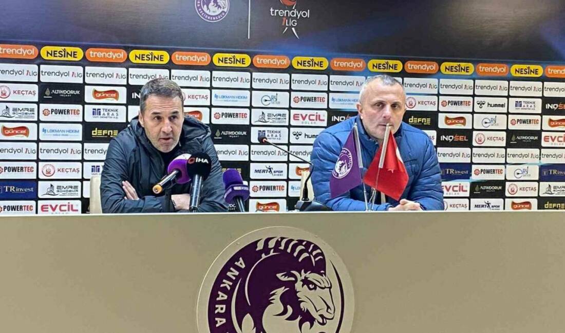 Ankara Keçiörengücü Teknik Direktörü Yalçın Koşukavak, Serikspor müsabakasının ardından, “Tamamen